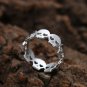 Punk Style Unique Heart Skeleton Skulls Fashion Ring Jewelry