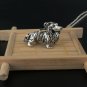 Vintage 3D Dachshund Dog Necklace Chain Box Women Men Fashion - Antique Silver Color