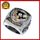 2016 PITTSBURGH PENGUINS STANLEY CUP SCORES ENGRAVED CHAMPIONSHIP RING SIZE 11