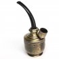 High Quality 1pc Bronze Water Smoking Pipe Shisha Hookah Cigarette Holder Hot