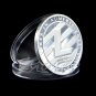 New 1 OZ Silver Plated LTC Litecoin Vires in Numeris Medallion Coin