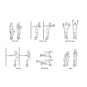 Elastic Sports Bands Length 120cm Fitness Gym Equipment Resistance Training
