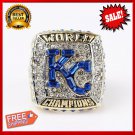 2015 Kansas City Royals World Series Rectangle Stone Front Championship Ring