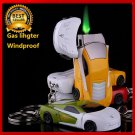 Sport car model gas inflatable lighter creative windproof Cigarette accessories