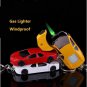 Sport car model gas inflatable lighter creative windproof Cigarette accessories