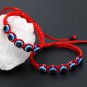 Hand made red string evil eye bracelets Kabbalah Blue evil eye Good Lucky