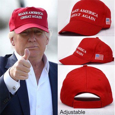 Make America Great Again Hat Donald Trump Cap GOP Republican Adjust Mesh