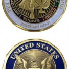 2PCS NEW U.S. Navy - Put On the Whole Armor of God Challenge Coin,Free Shipping