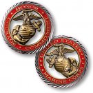 NEW USMC U.S. Marine Corps Core Values Challenge Coin,Free Shipping