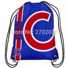 Chicago Cubs Champion Drawstring Bags Men Sports Backpack Baseball Team 35*45cm