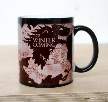 Game Of Thrones mugs Winter is coming mug Magic color changing mugs cup coffee