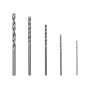 50Pcs HSS 4241 High Speed Steel Drill Bit Set Tool 1mm 1.5mm 2mm 2.5mm 3mm