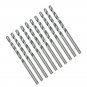 50Pcs HSS 4241 High Speed Steel Drill Bit Set Tool 1mm 1.5mm 2mm 2.5mm 3mm