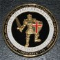 2PCS NAVY ARMOR OF GOD HIGH RELIEF USA MADE GOLD CHALLENGE COIN, Free shipping