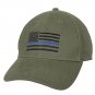 American Flag Thin Blue Line Flag Low Profile Tactical Hats For Police