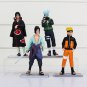 4Pcs/set Naruto PVC Anime 17th Generation Naruto Model Toy Action Figure Gift