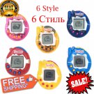 6 PCS Tamagotchi Electronic Pets Toys 90S Nostalgic 49 Pets Hot Free shipping