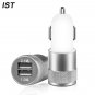 Car Charger IST Universal Mini Dual USB Charger For iPhone 6s 6 Plus 5 5s 7