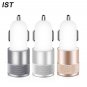 Car Charger IST Universal Mini Dual USB Charger For iPhone 6s 6 Plus 5 5s 7