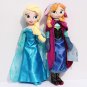 2 Styles 40CM ANNA ELSA Plush Toys New Princess Elsa plush Anna Plush Toy Doll