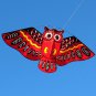 New 110*50cm Colorful Owl Kite With Kite Line Easy To Fly Outdoor Toy For Childr