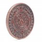 The Mayan Aztec Long Count Calendar Red Bronze Commemorative Coin Art Collection