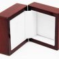 U.S.A Promotion Clear Top Wooden Boxes 6 Holes Rings Position Championship Ring