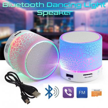 Mini Bluetooth Speakers Wireless LED Hands Free Portable Speaker For iPhone 6 7