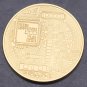 1pcs Commemorative Coins Gold Plated Bitcoin Coin Collectible BTC Coin Art Gift