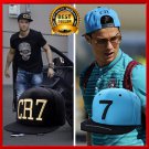 2017 Cristiano Ronaldo CR7 Black Blue Baseball Caps hip hop Sports Snapback