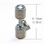 HOT Men Stainless Steel Dumbbell Charm Pendant Necklace Fitness Statement Gifts