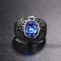 Stainless Steel ARMY Rings For Men With CZ Stone Four Color 7-13 Size