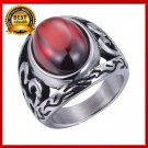 Jewelry High Quality 316L Stailess Steel Vintage Men Rings size 7-12