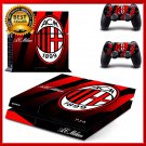 AC Milan Football Team PS4 Skin Sticker Decal Vinyl For Sony PS4 & 2 Controllers