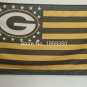 NEW Green Bay packers US Stripe Flag 3x5 FT 150X90CM Banner 100D Polyester flag