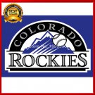 NEW MLB Colorado Rockies Flag 3x5 FT 150X90CM Banner 100D Polyester flag