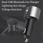 Car MP3 Player Bluetooth Handsfree Kit FM Transmitter Cigarette Lighter Dual USB