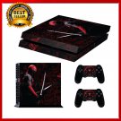 PS4 Skin Sticker Cover for Sony PS4 PlayStation 4 Console and 2 controller skin