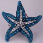 Starfish stretch ring summer fashion jewelry gifts for women