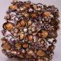 Flower floral stretch wide bracelet for women summer cute cuff fashion wedding