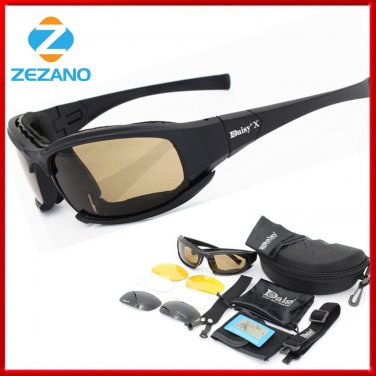 X7 Goggles Men Military polarized C5 Sunglasses Bullet-proof airsoft shooting