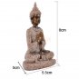 The Hue Sandstone Meditation Buddha Statue Sculpture Handmade Figurine #3