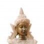 Sand Stone Meditation Buddha Statue Hand Carved Wealth Artist Luck Hindu #4