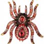 Spider stretch ring halloween animal jewelry gifts for women girls kids
