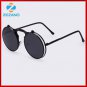 Designer steam punk Metal OCULOS de sol women COATING SUNGLASSES Men Retro