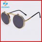 Designer steam punk Metal OCULOS de sol women COATING SUNGLASSES Men Retro