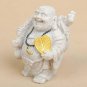 Sand Stone Maitreya Happy Smile Buddha Statue Hand Carved Wealth Artist Luck