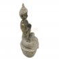 Hand Carved Meditation Buddha Seated Deity Luck Wealth Hindu Statue Decor