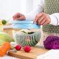 Salad Cutter Bowl Easy Salad Maker Tools Fruit Vegetable Chopper Kitchen Tool