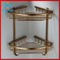 Wall Mounted Antique Finish NEW Aluminum Vintage Bathroom Shower Shampoo Shelf!